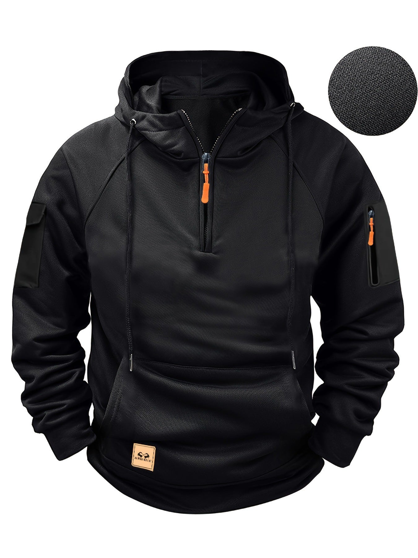 🔥🔥✨【S-3XL】Nová pánská podzimní/zimní mikina s kapucí volného střihu s fleecovou podšívkou
