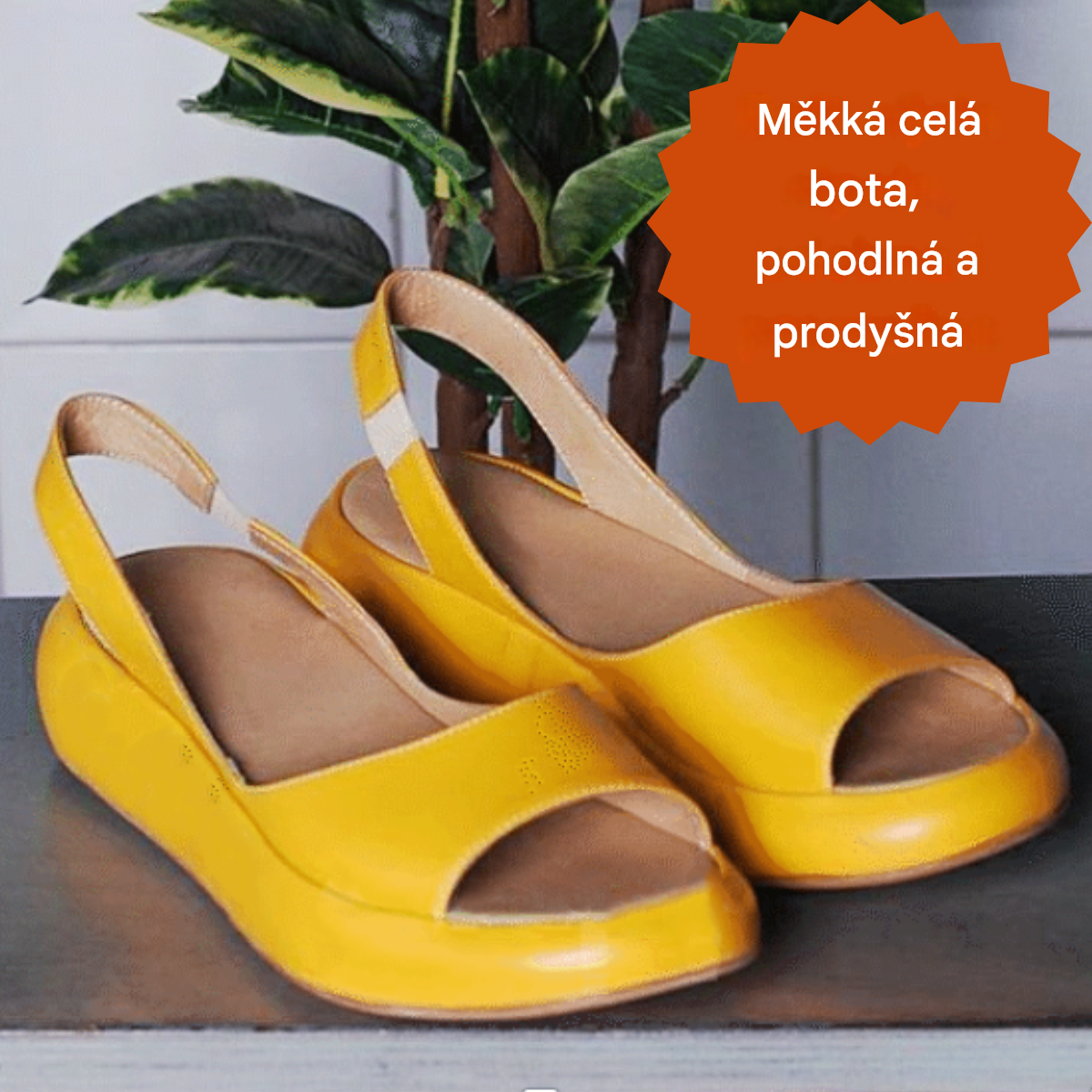 🔥【Velikosti 35-43】👡 Dámské módní sandály s otevřenou špičkou, vyrobené z měkké kůže, s platformovou podrážkou.