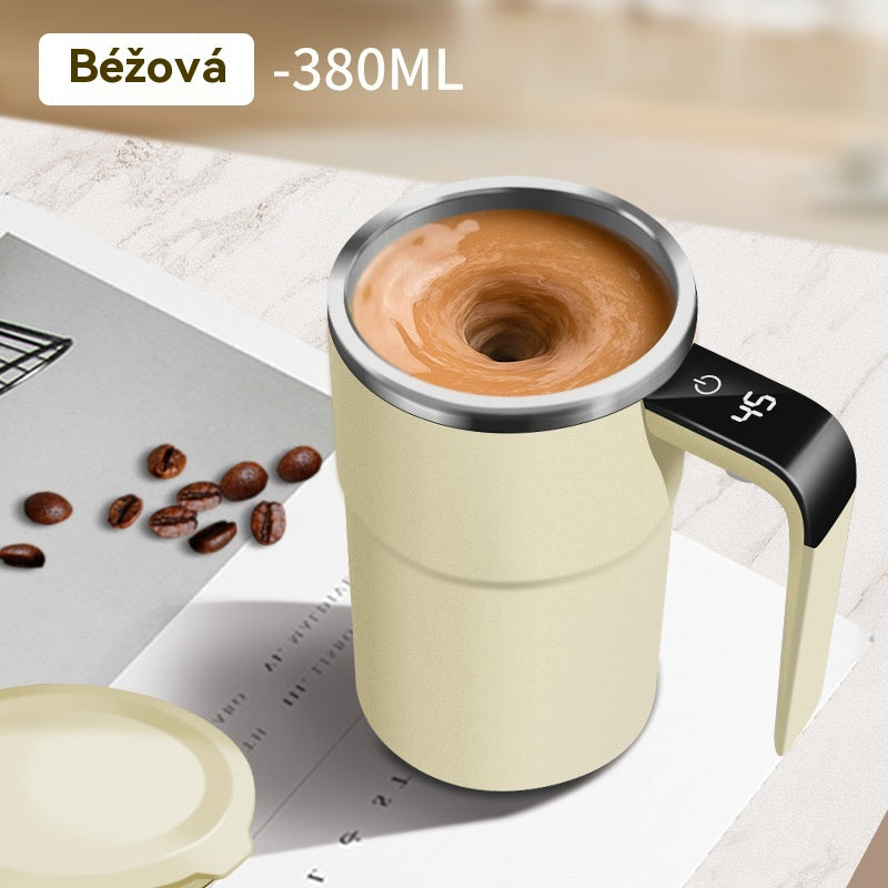 ☕⚡Sada nabíjecích kávových šálků s automatickým magnetickým míchadlem