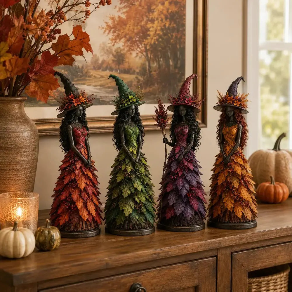 🧙‍♀️ Kouzelná podzimní čarodějnice 🍂Vytvořte kouzelnou podzimní atmosféru ✨