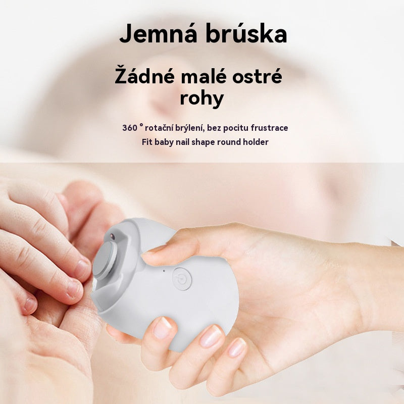 💅 Kupte jeden kus a druhý zdarma! ✨ Automatický pilník na nehty (2 kus), bezpečně a šetrně pečuje o vaše nehty 👶🔧
