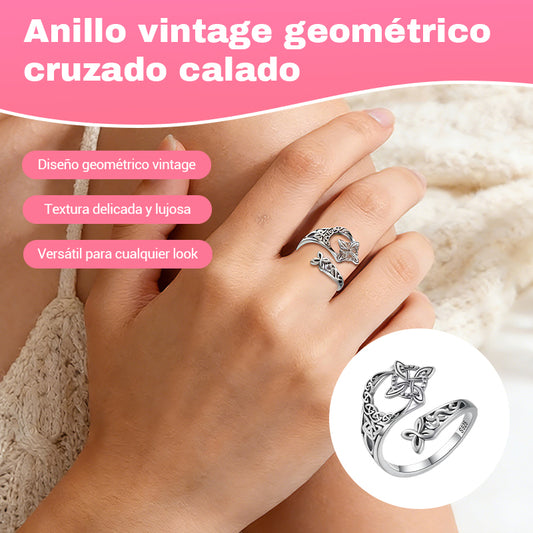 🌟Anillo de nudo celta de plata S925 con compra 1 y llévate 1 gratis