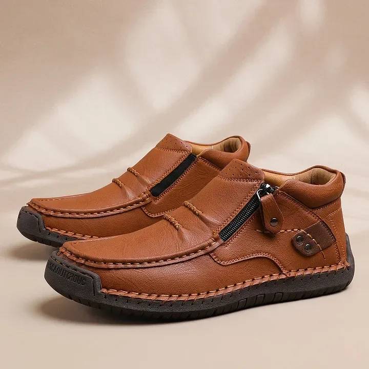 【38-48】Ručně šité boty pro moderní mužeKůže, pohodlí a klasický styl