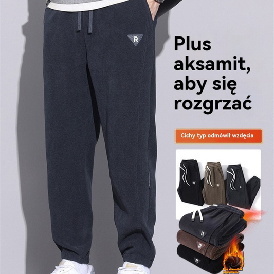 🔥【M-5XL】🖤 Nove muške zimske hlače, s dodatnim baršunom i debelim kordom, tople i udobne muške hlače